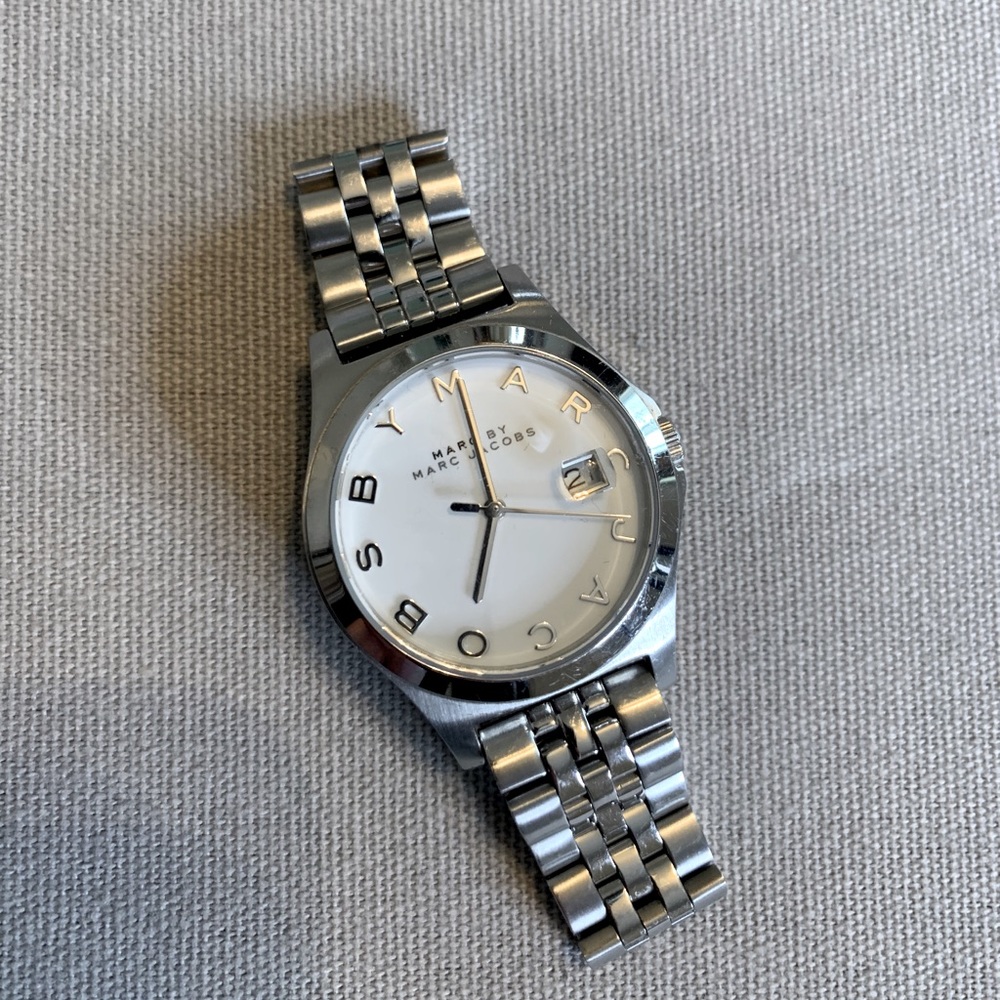 Marc by Marc Jacobs Silver watch